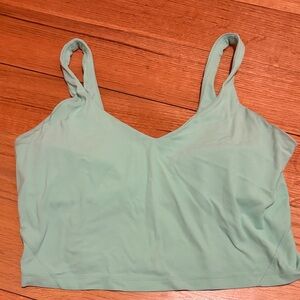Lululemon Athletica Light Green Sports Bra